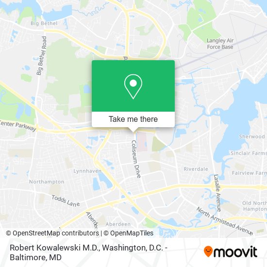Robert Kowalewski M.D. map