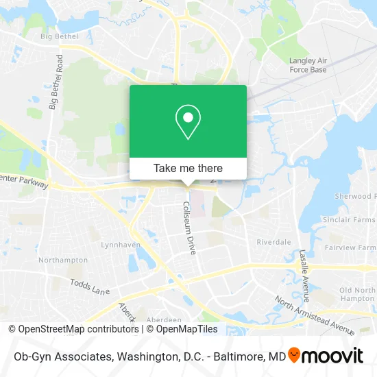 Ob-Gyn Associates map