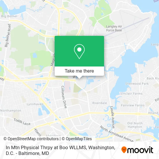 In Mtn Physical Thrpy at Boo WLLMS map