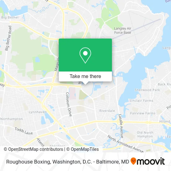 Roughouse Boxing map