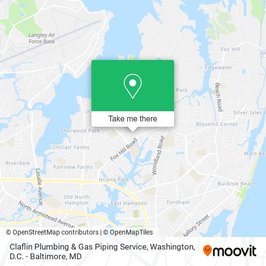 Claflin Plumbing & Gas Piping Service map