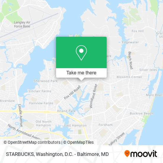 STARBUCKS map