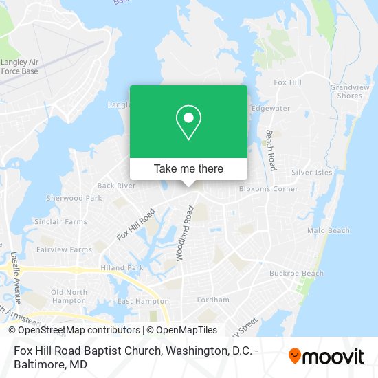 Mapa de Fox Hill Road Baptist Church