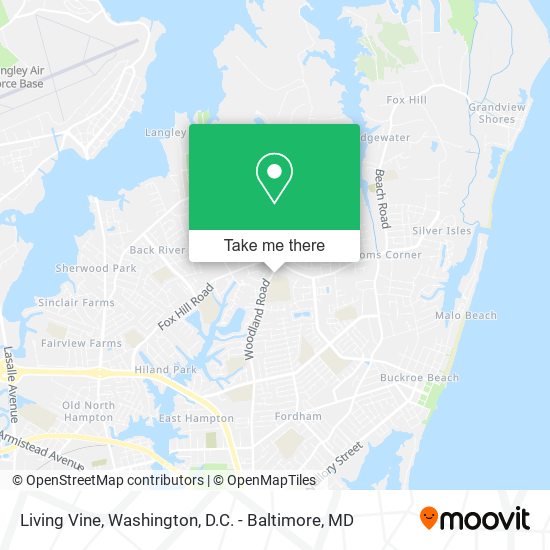 Mapa de Living Vine