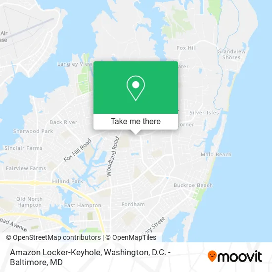 Amazon Locker-Keyhole map