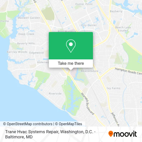 Trane Hvac Systems Repair map