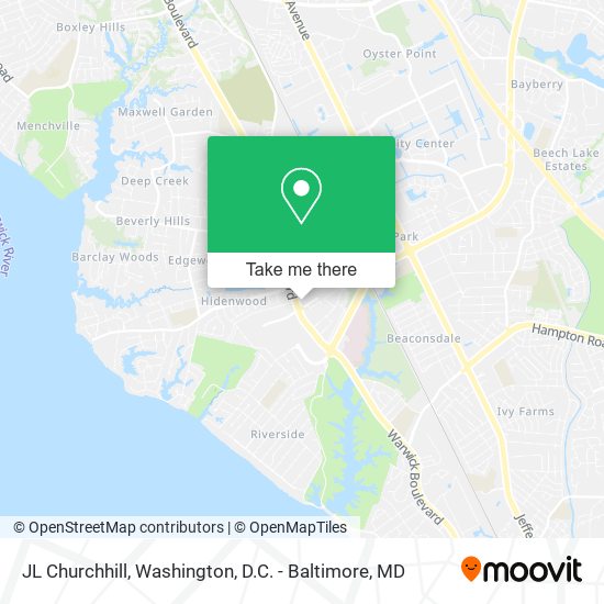 JL Churchhill map