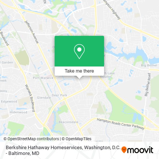 Mapa de Berkshire Hathaway Homeservices