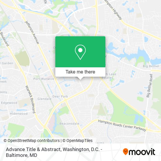 Mapa de Advance Title & Abstract