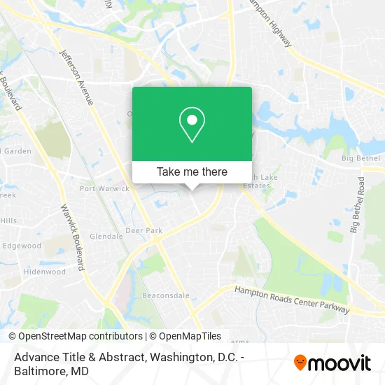 Mapa de Advance Title & Abstract