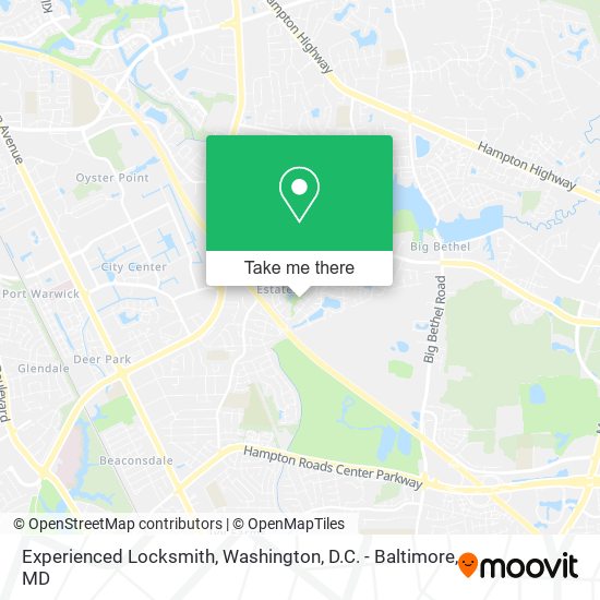 Mapa de Experienced Locksmith