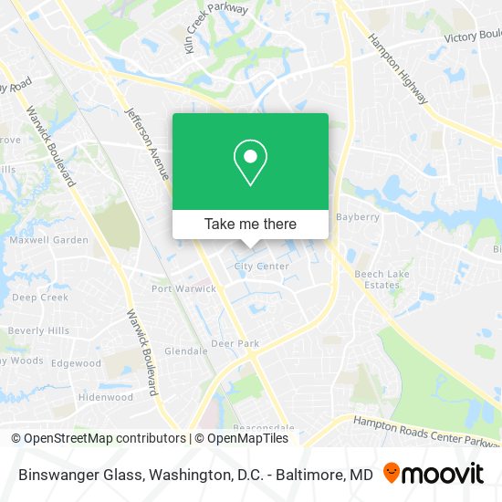 Binswanger Glass map