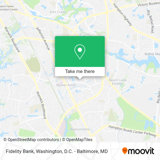 Fidelity Bank map