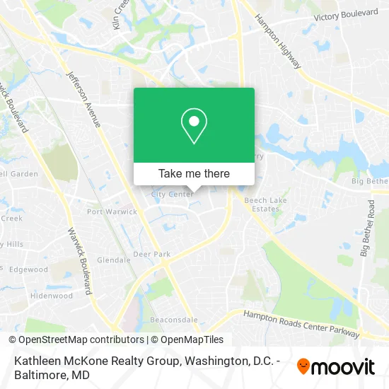 Mapa de Kathleen McKone Realty Group