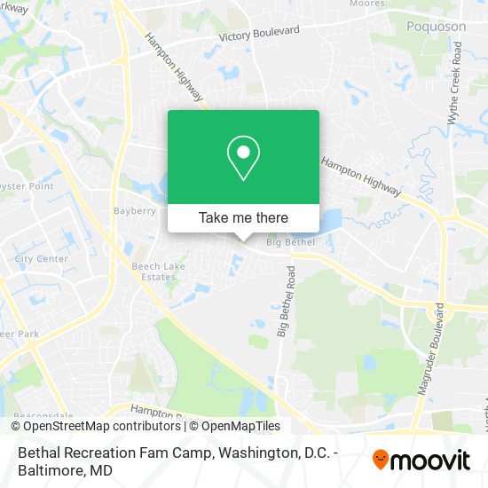 Bethal Recreation Fam Camp map