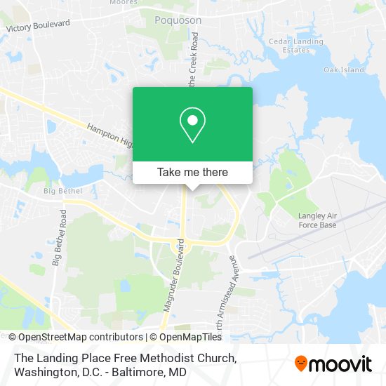 The Landing Place Free Methodist Church map