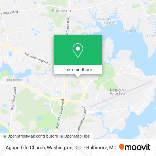 Agape Life Church map