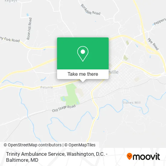 Trinity Ambulance Service map