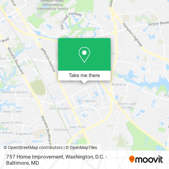 Mapa de 757 Home Improvement