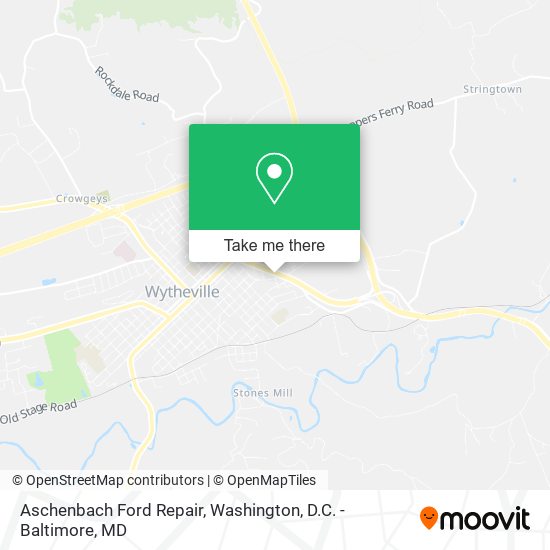 Aschenbach Ford Repair map