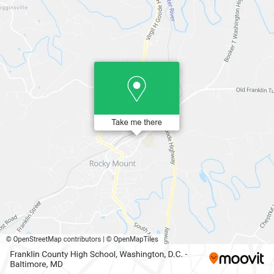 Franklin County High School map