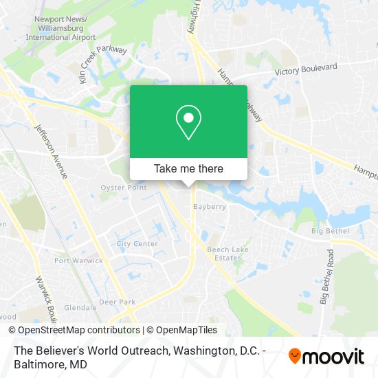 Mapa de The Believer's World Outreach