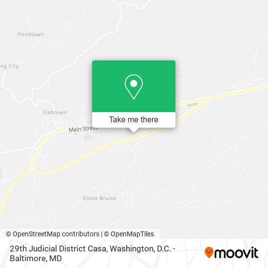 29th Judicial District Casa map