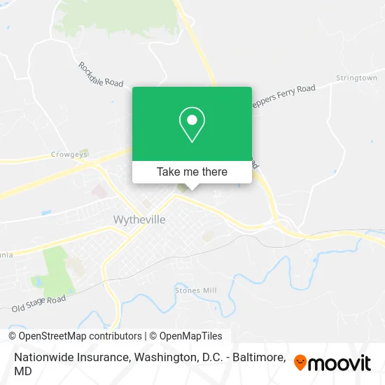 Nationwide Insurance map