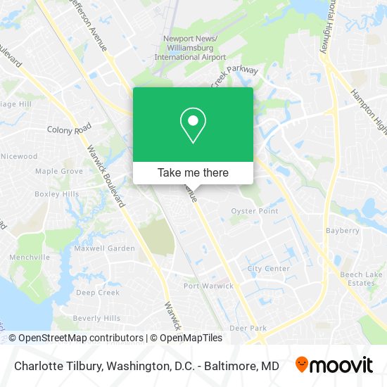 Charlotte Tilbury map