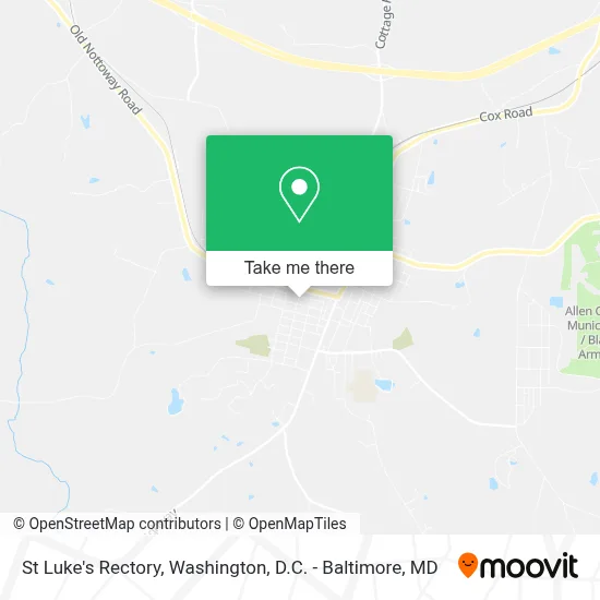 St Luke's Rectory map