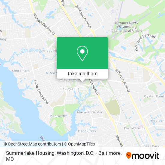 Summerlake Housing map