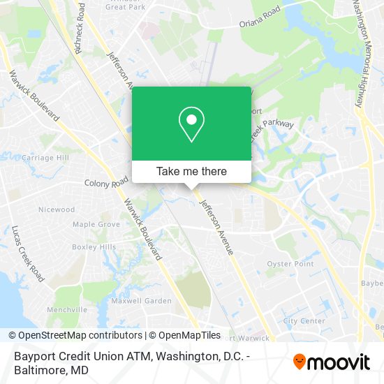 Bayport Credit Union ATM map