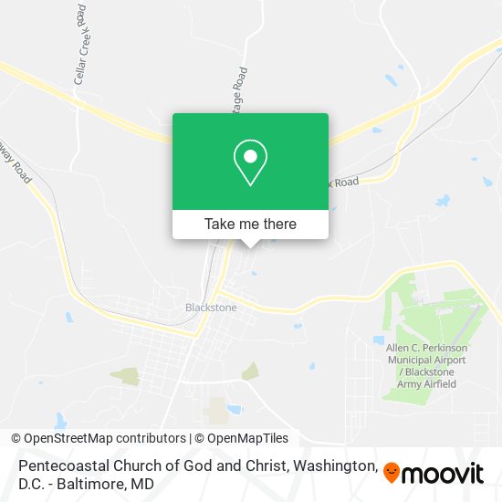 Mapa de Pentecoastal Church of God and Christ