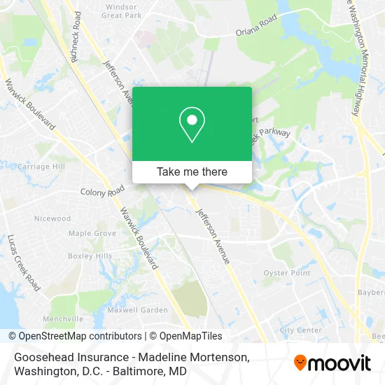 Goosehead Insurance - Madeline Mortenson map