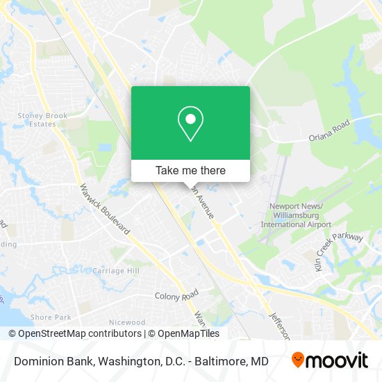 Dominion Bank map