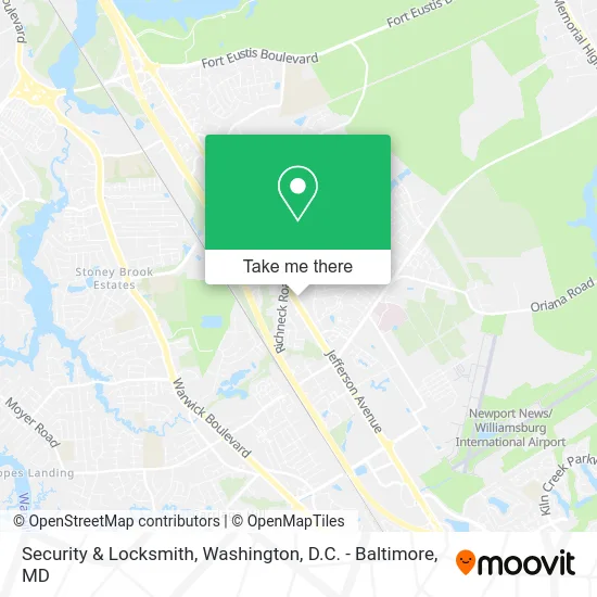 Security & Locksmith map