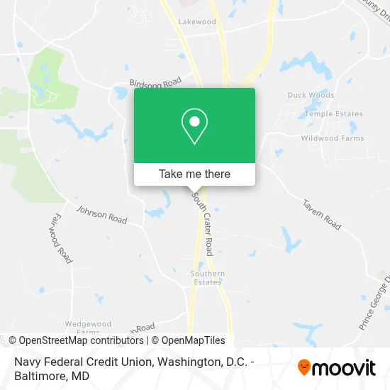 Navy Federal Credit Union map