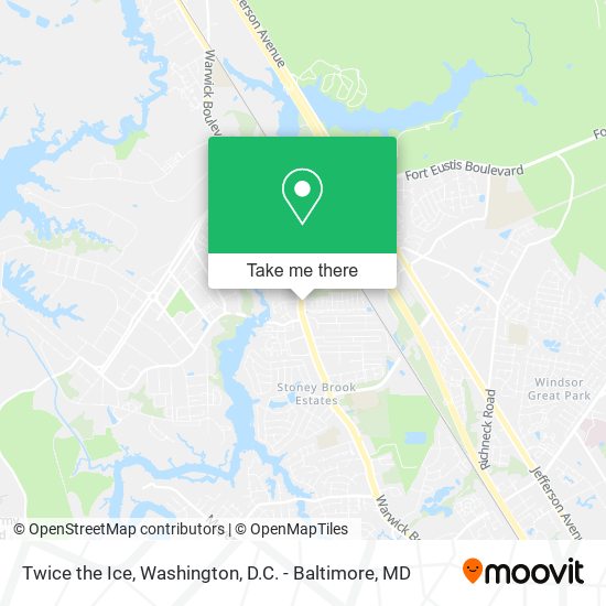 Twice the Ice map
