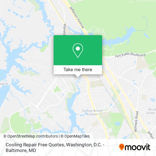 Cooling Repair Free Quotes map