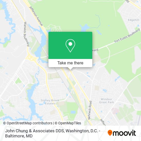 Mapa de John Chung & Associates DDS