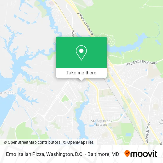 Emo Italian Pizza map