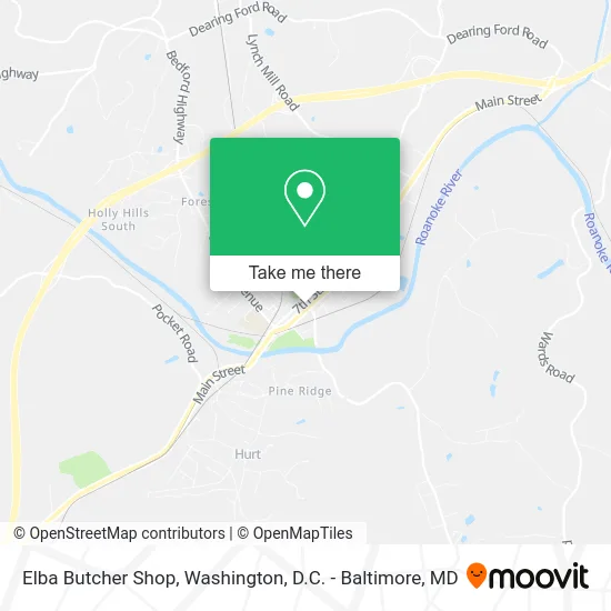 Elba Butcher Shop map