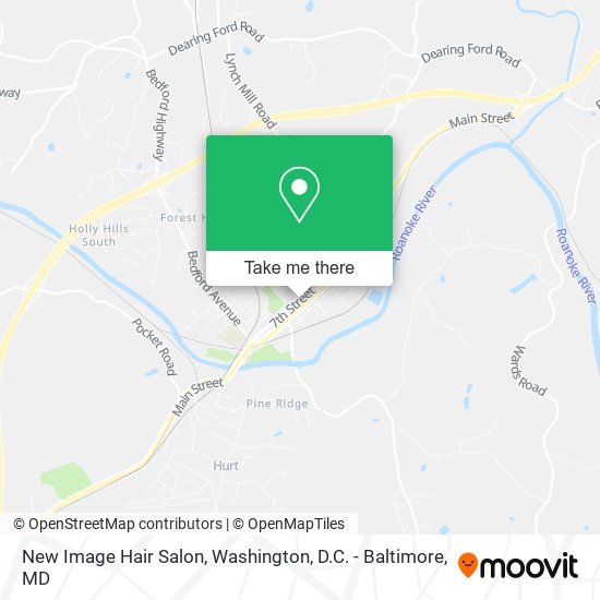 Mapa de New Image Hair Salon