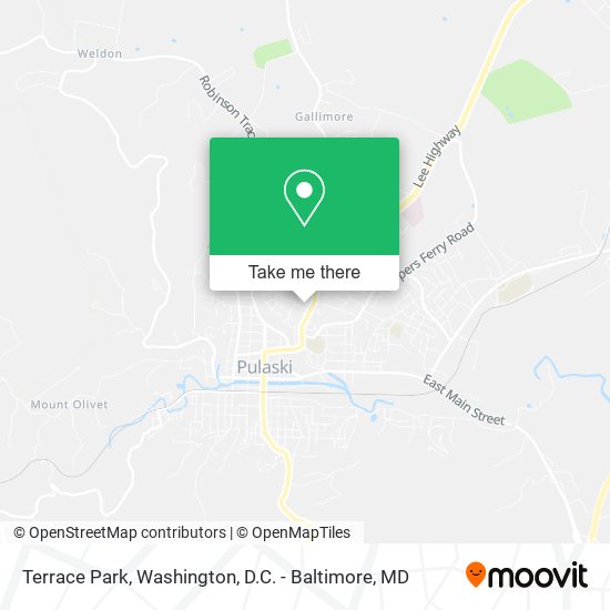 Mapa de Terrace Park