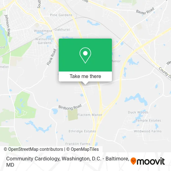 Community Cardiology map