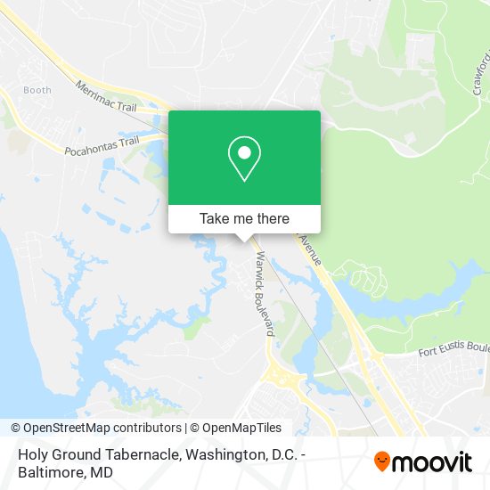 Holy Ground Tabernacle map