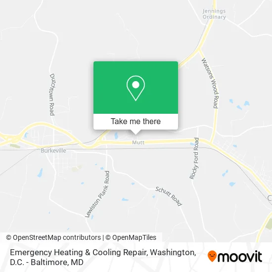 Mapa de Emergency Heating & Cooling Repair