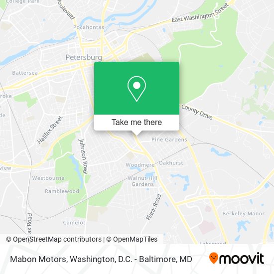 Mapa de Mabon Motors