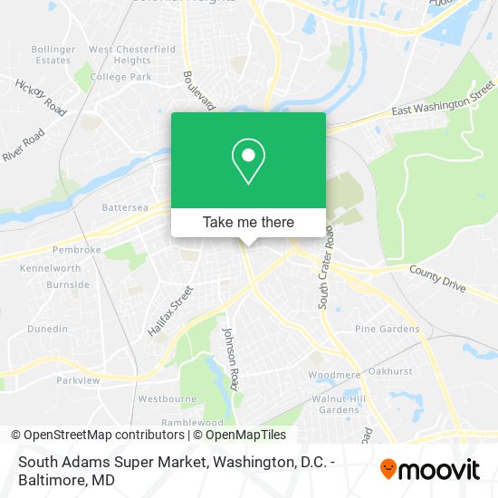 South Adams Super Market map