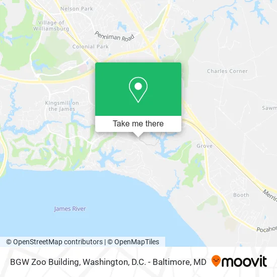 BGW Zoo Building map